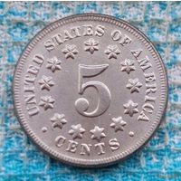 США 5 центов 1869 года
