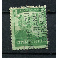 Куба - 1939 - Сигарная промышленность 1С - [Mi.158] - 1 марка. Гашеная.  (LOT EE36)-T10P18