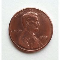 США. 1 цент 1983 г.