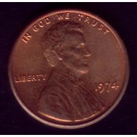 1 цент 1974 год США