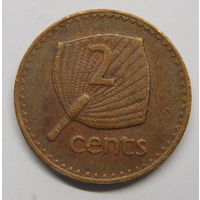 Фиджи 2 цента 1975 г