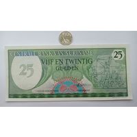 Werty71 Суринам 25 гульденов 1985 UNC банкнота