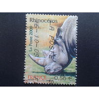 Франция 2009 носорог