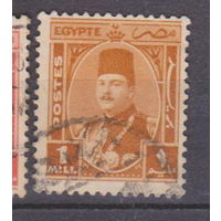 Известные люди Личности Король Фарук Египет 1944 год  лот 10