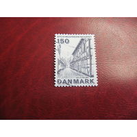 Марка год Европейского архитектурного наследия 1975 год Дания