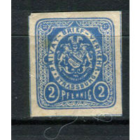 Германия - Страсбург - Местные марки - 1886 - Герб 2Pf - [Mi.2a] - 1 марка. MNH, MLH.  (Лот 146AL)