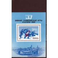 СССР 1988 XV зимние Олимпийские игры в Калгари * Спорт