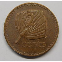Фиджи 2 цента 1969 г