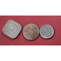 Нидерландские Антилы. 3 монеты