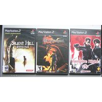 Игры ( 3 шт. ) для  Sony PlayStation 2  б/у набор 17