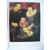 Антонис ван Дейк, Семейный портрет, 1983, чистая.