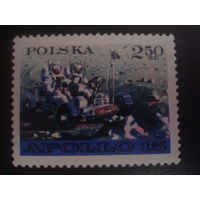 Польша 1971 Аполо-15 одиночка