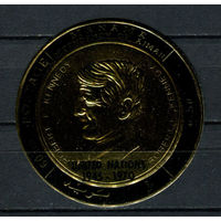 Манама - 1970 - Роберт Ф. Кеннеди (GOLD) с надпечаткой UNITED NATIONS. SPECIMEN - [Mi.237sp] - 1 марка. MNH.  (Лот 117BT)