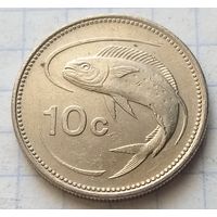 Мальта 10 центов, 1998     ( 4-7-4 )