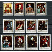 Манама - 1971 - Английские королевы и короли - [Mi. 734-745] - полная серия - 12 марок. MNH.  (Лот 90EV)-T25P2
