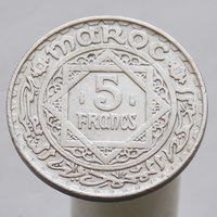 Марокко 5 франков 1951