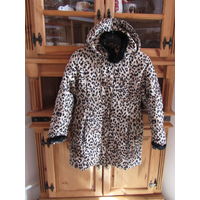Совсем дешево  Куртка Пуховик на раннюю зиму Леопардовый принт  Р-р 48