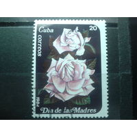 Куба 1984 День матери, розы