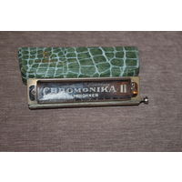 Губная гармошка "HOHNER", рабочая, Германия.