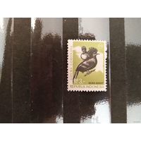 1968 Западный Ириан локальный выпуск (Индонезия) фауна дорогая концовка серии MNH** (5-5)