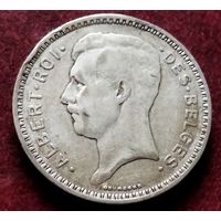 Бельгия 20 франков, 1933-1934 Надпись на голландском - 'ALBERT KONING DER BELGEN'