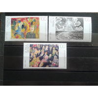 Германия 1993 Живопись** Михель-5,0 евро полная серия