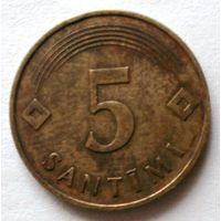 5 сантимов 1992 Латвия