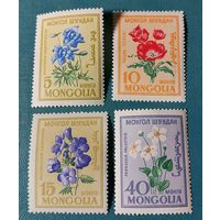 Монголия 1960 Цветы