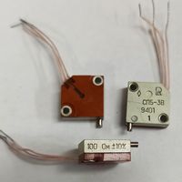 СП5-3В. 100 Ом. 1 Вт. Переменный подстроечный резистор, потенциометр. СП5-3. 100Ом