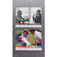 Нидерланды 2003. 2004 Королевская семья (4 марки: по 2 марки из каждой серии)