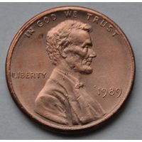 США, 1 цент 1989 г.