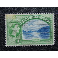 Тринидад и Тобаго 1953 г. Елизавета -II. Залив.