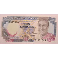 Замбия 10 квача 2009 г  UNC.