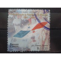Панама 2003 100 лет республике, гос. флаг