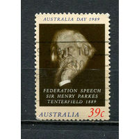 Австралия - 1989 - День Австралии - Генри Паркс - [Mi. 1138] - полная серия - 1 марка. Гашеная.  (Лот 9EA)-T2P6