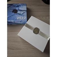 Финляндия 2 евро 2022 год PROOF Программа Эрасмус