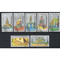 Чудеса света Монголия 1990 год серия из 7 марок