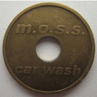 Жетон моечный m.o.s.s. car wash