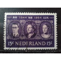 Нидерланды 1964 БЕНЕЛЮКС-20 лет, главы правительств