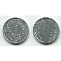 Франция. 1 франк (1945)