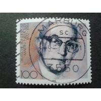 Германия 1992 теолог, евангелист Михель-0,6 евро гаш