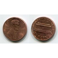 США. 1 цент (1985, XF)