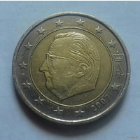 2 евро, Бельгия 2007 г.
