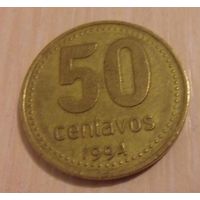 50 сентаво Аргентина 1994 г.в.