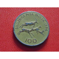 Танзания 100 шиллингов 1994 г.