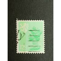 Великобритания 1982. Региональные почтовые марки Шотландии. Королева Елизавета II