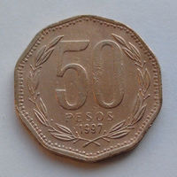 Чили 50 песо. 1997