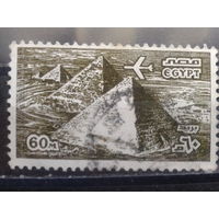 Египет, 1982, Пирамиды, авиапочта