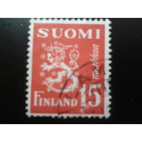 Финляндия 1952 стандарт, герб