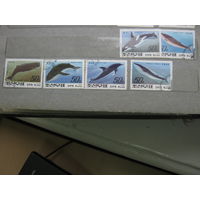 Марки - Корея фауна киты жители моря 1992